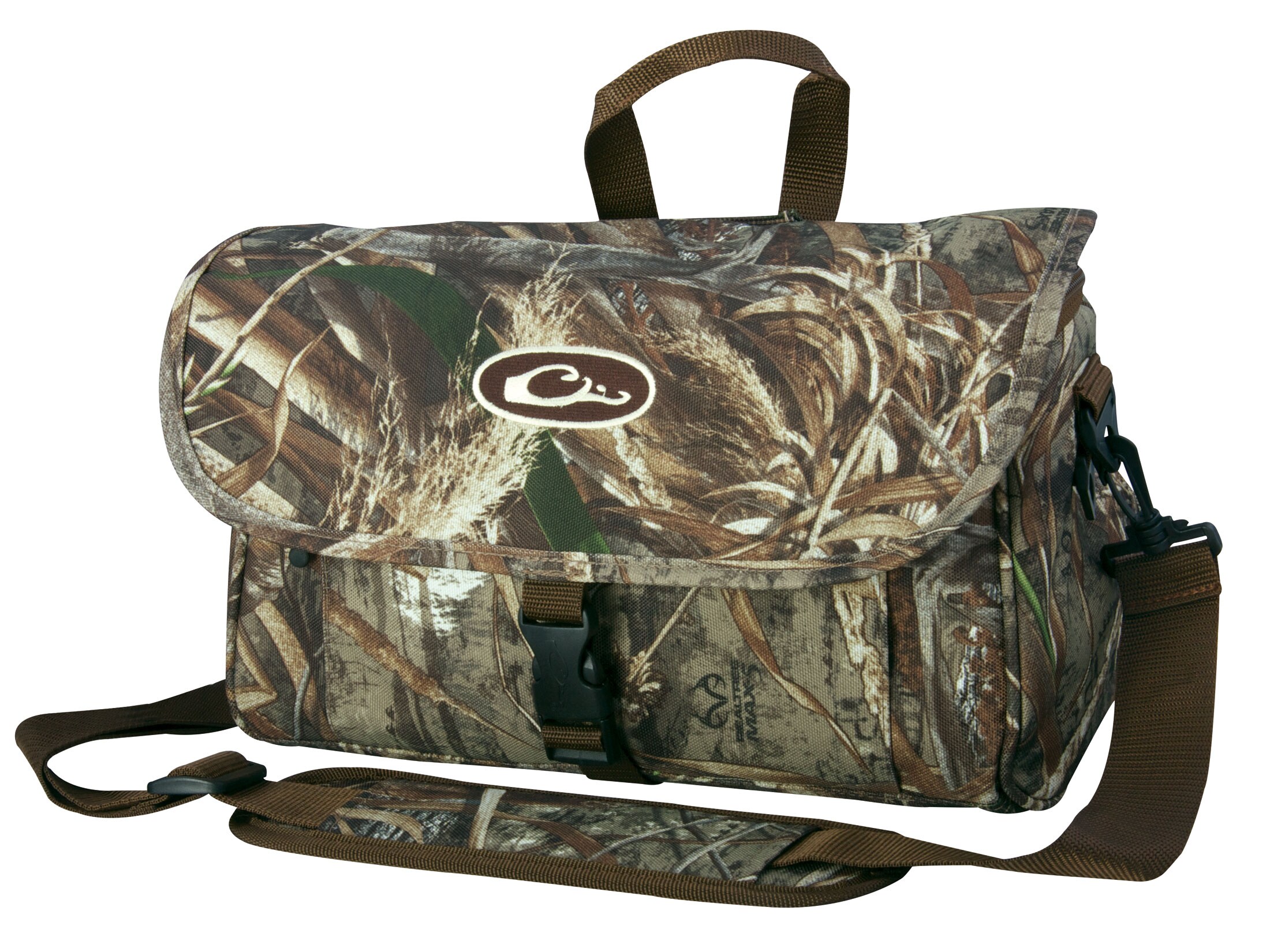 Drake Shell Boss 3 Box Shotgun Shell Bag Polyester Realtree Max-5 Camo