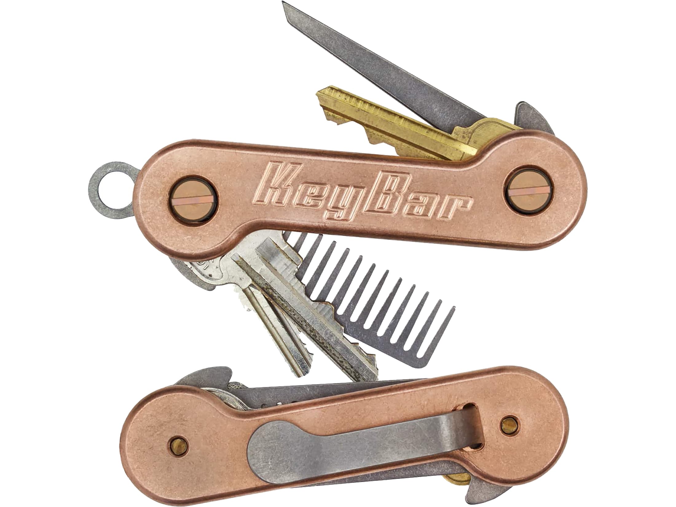 KeyBar Copper Key Tool Organizer