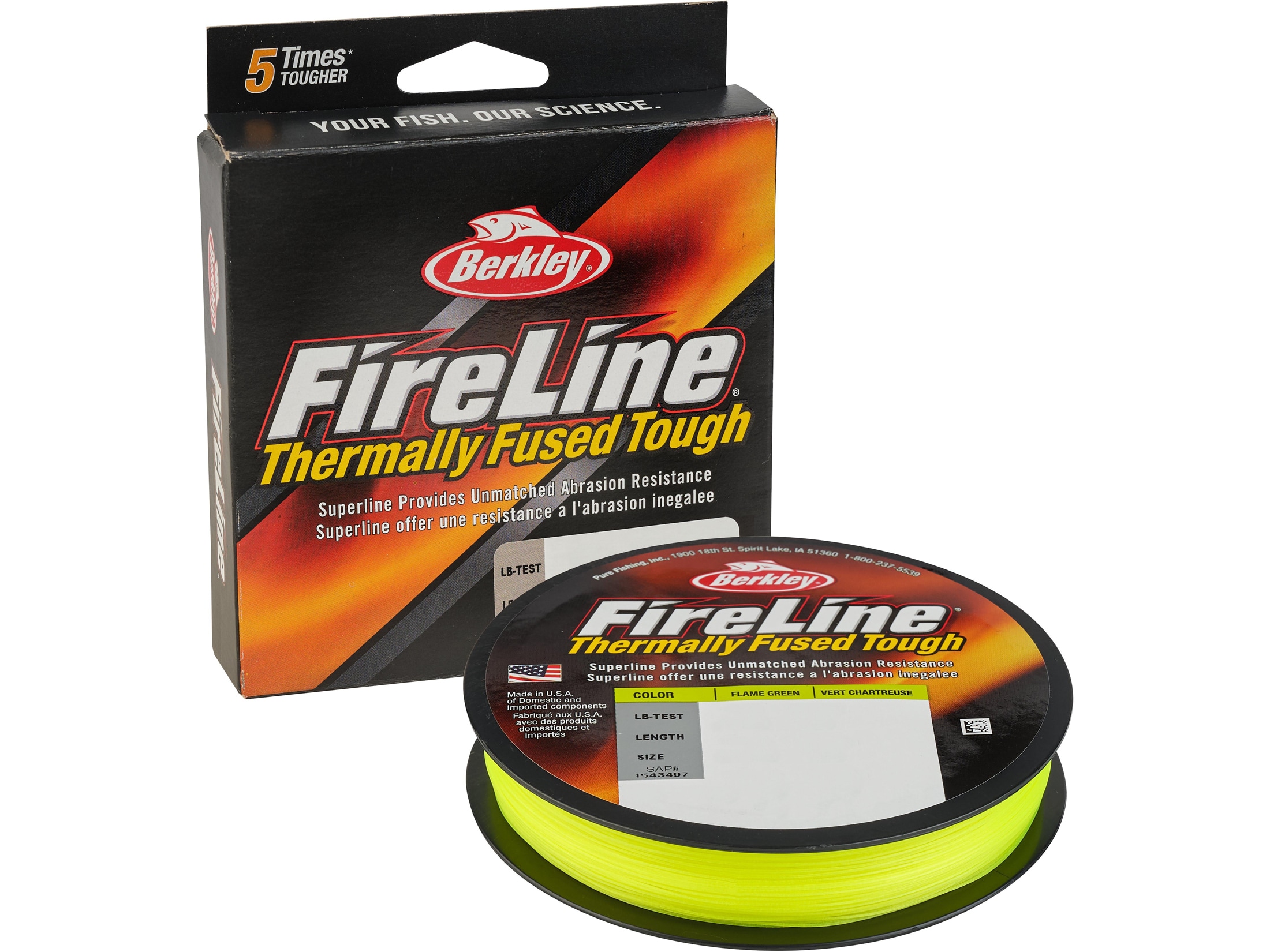 Berkley FireLine Braided Fishing Line 10lb 300yd Smoke