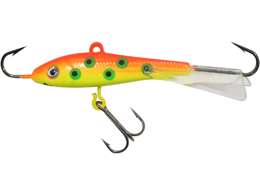 Clam Tikka Mino Jig Glow Green Frog 1/8oz