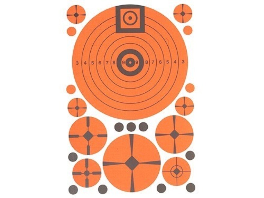 Target Matching Game Lyman Target Match Assortment Sheet 7 x 10 10PK
