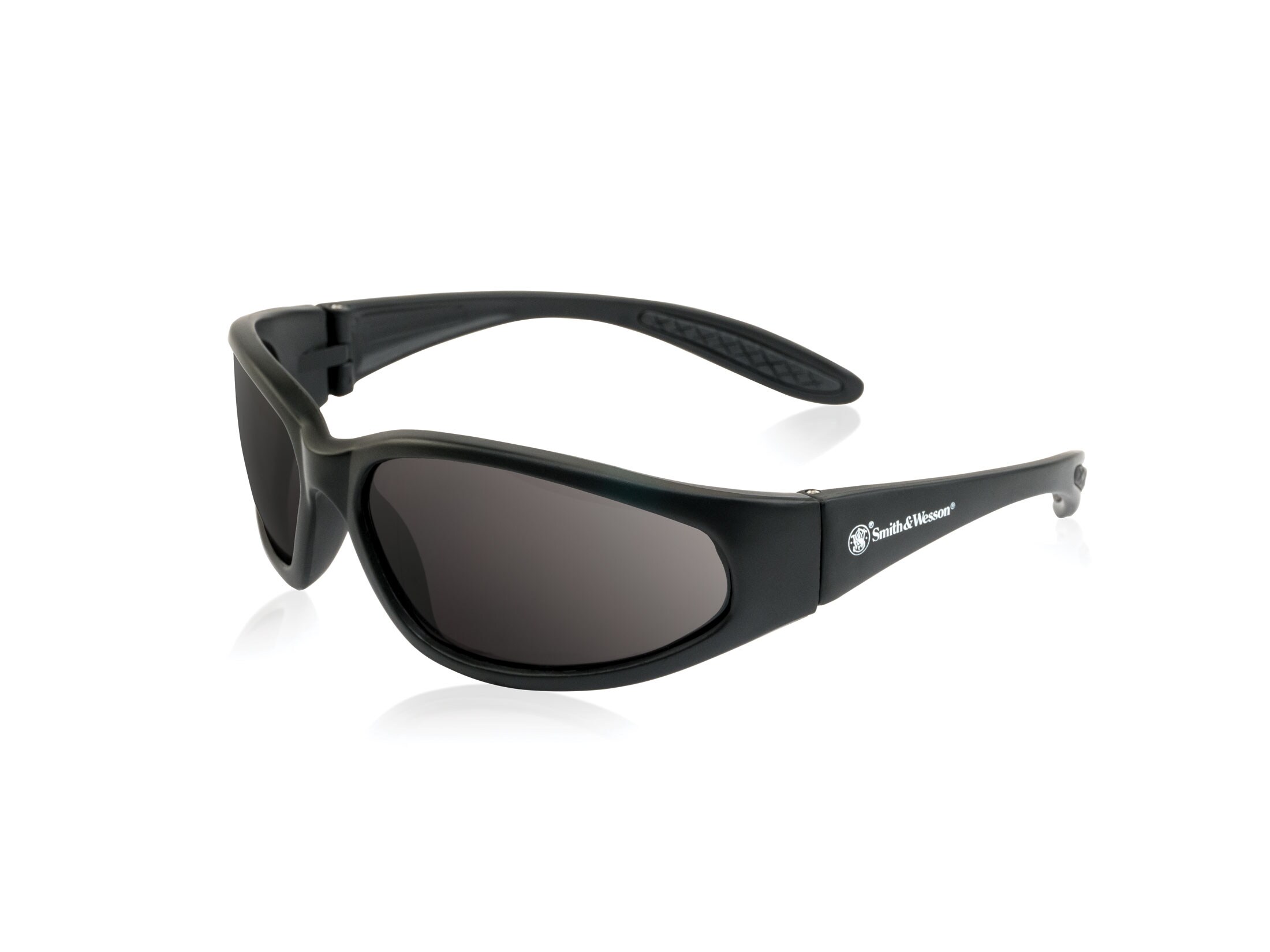 Smith & Wesson Sergeant Shooting Glasses Black Frame Smoke Lens