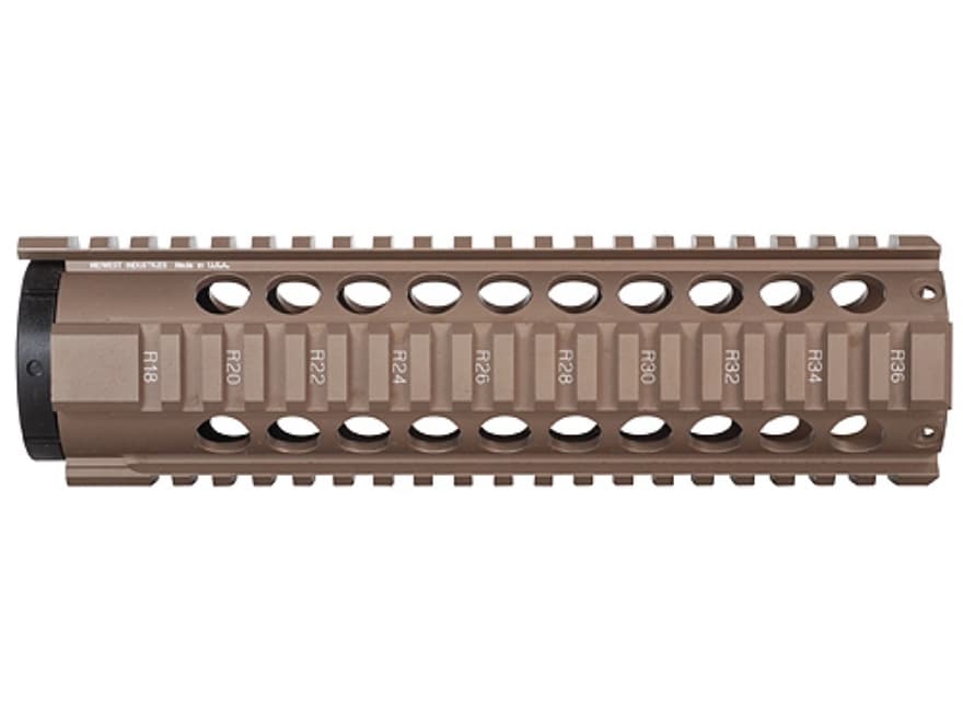 Midwest Industries TSeries Free Float Tube Handguard Quad Rail AR15