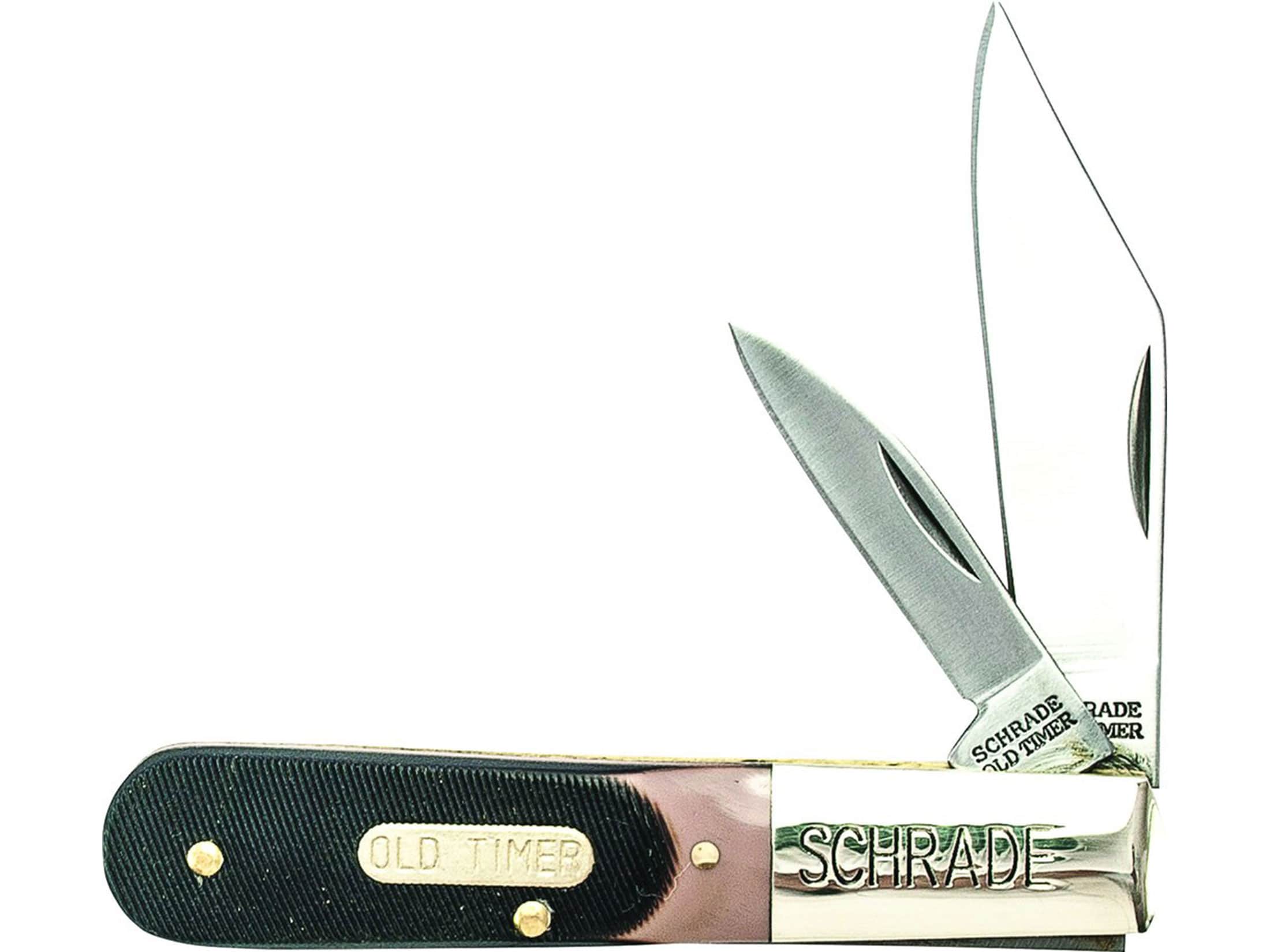 old timer utility pocket knife with clip