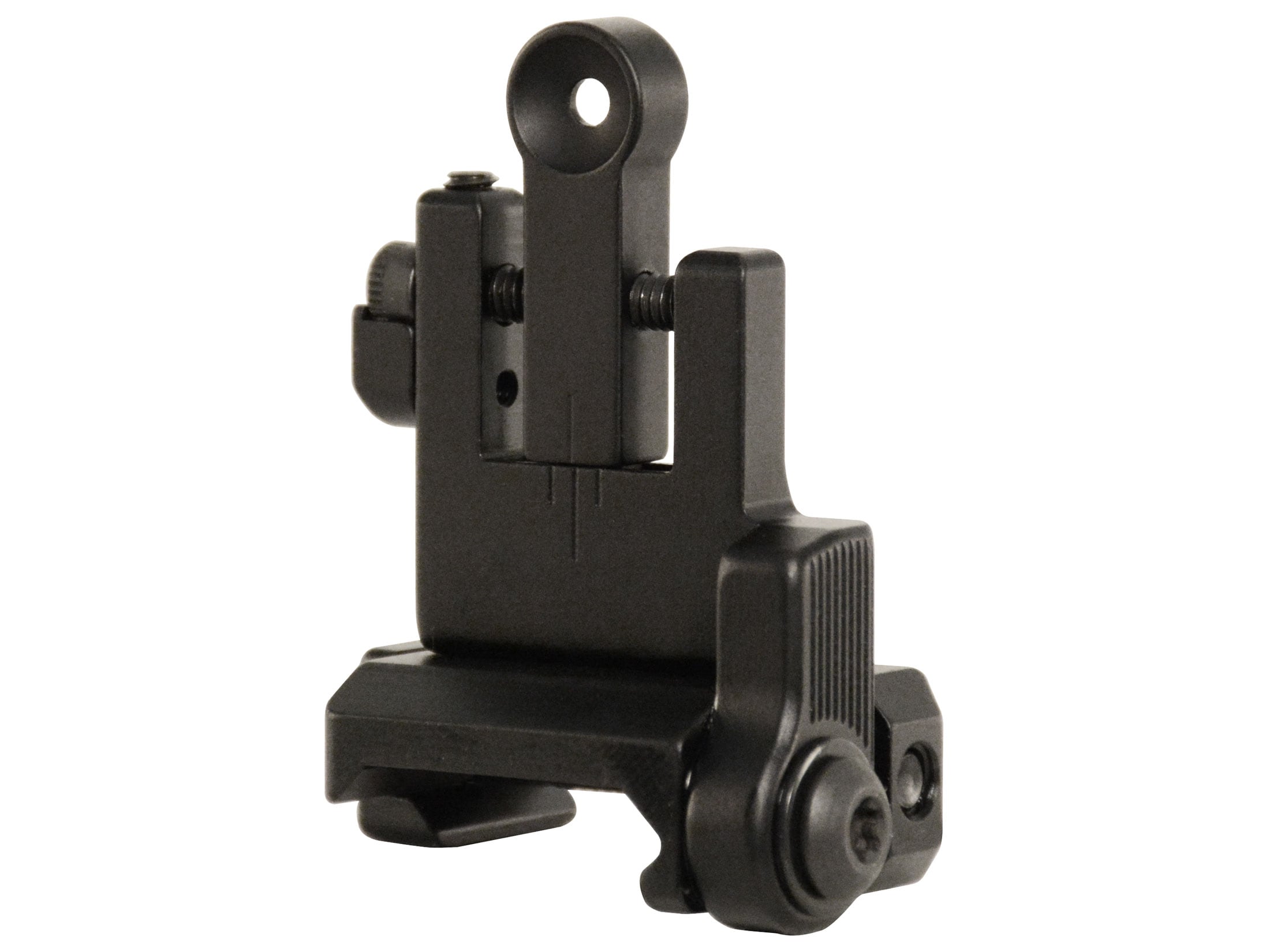 Bobro Lowrider Flip Up Rear Sight AR-15, LR-308 Aluminum Matte