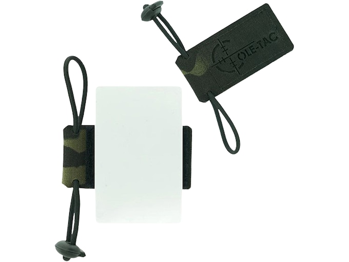 Cole-Tac Cheat Sheet V2 Scope Mounted DOPE Chart Reader Multicam Black