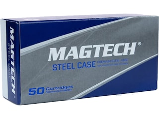 Magtech Steel Case 9mm Luger Ammo 115 Grain Full Metal Jacket Box of 50