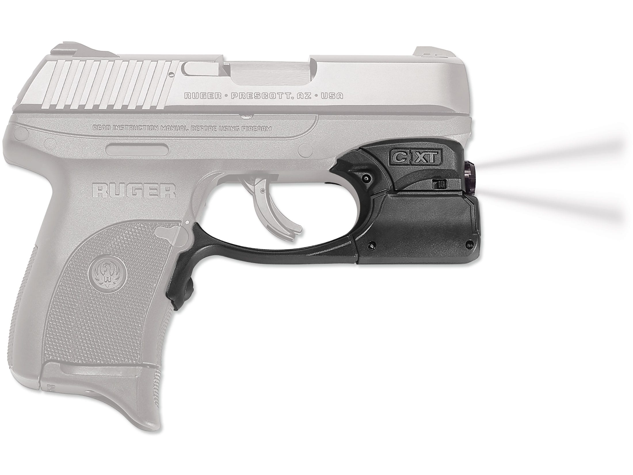 Crimson Trace Laserguard X-Change Technology Weapon Light Ruger LC9