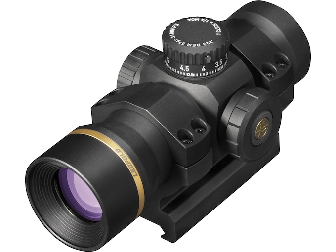Leupold Factory Blemished Freedom RDS Red Dot Sight 34mm Tube 1x 34 1.0 MOA Dot BDC Turret with Mount Matte
