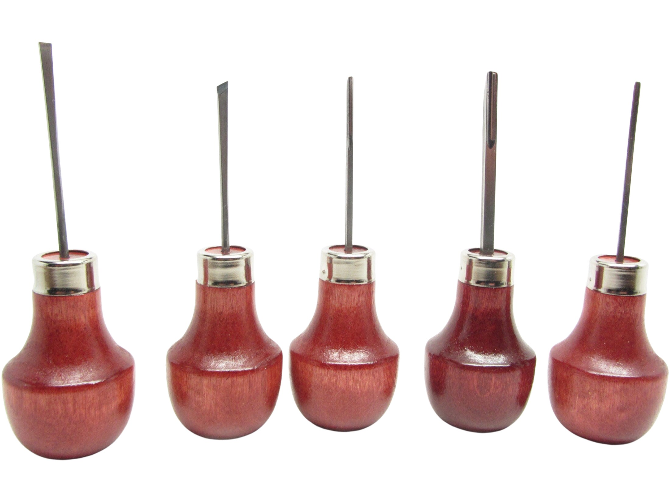 Ramelson 107H Micro Miniature 5Piece Woodcarving Tool Set PalmStyle