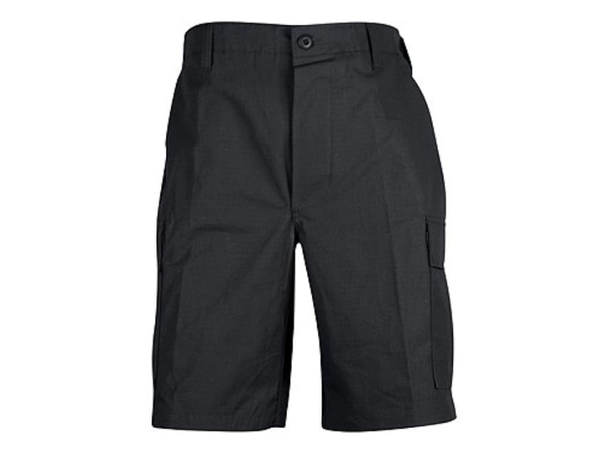 Tru-Spec BDU Shorts Polyester Cotton Ripstop Black Medium (Waist