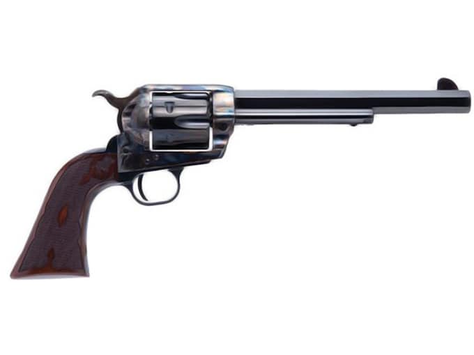 Cimarron Firearms El Malo 2 357 Magnum Revolver 7.5″ Blued Barrel 6 Round Walnut Grip