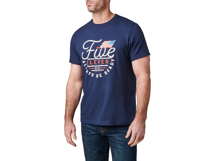 5.11 Men's Patriotic Emblem T-Shirt Pacific Navy 2XL