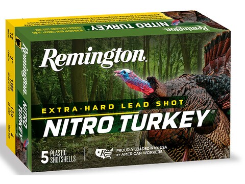 Remington Nitro Turkey Ammunition 12 Gauge 3" 1-7/8 oz of #5 Buffered Shot