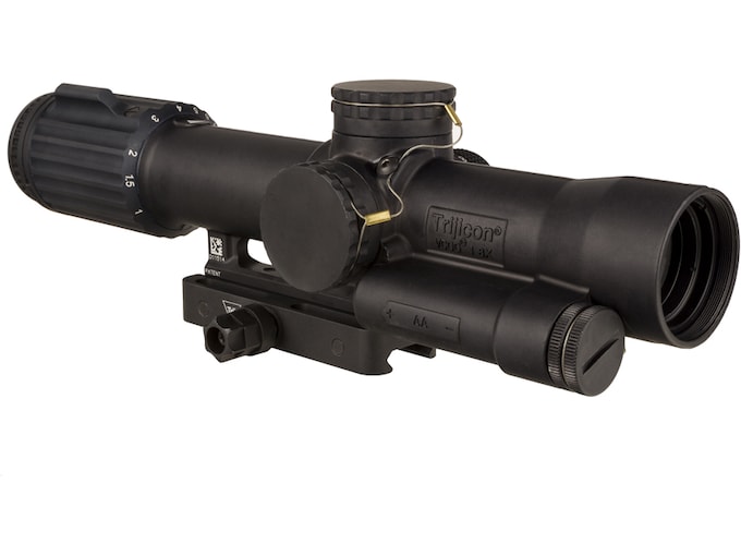 Trijicon VCOG Rifle Scope 1-8x 28mm MRAD Segmented Circle Red Reticle Matte Black