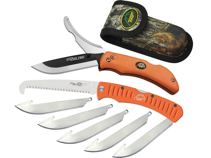 Outdoor Edge WildGuide Knife Set - Orange