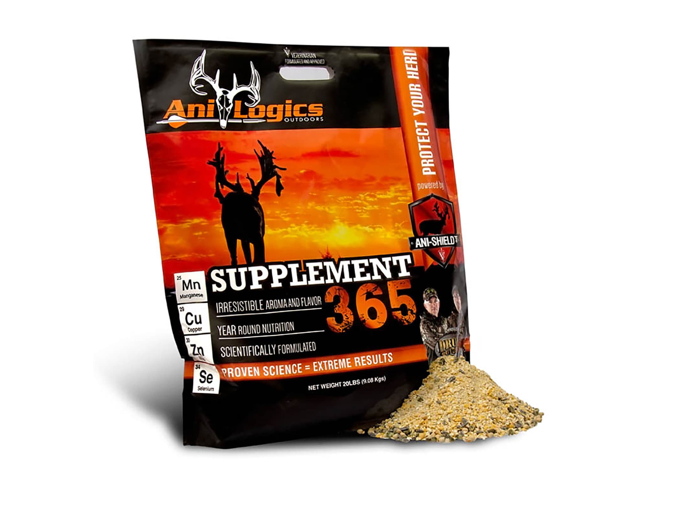Anilogics Supplement Gold Deer Supplement 20 lb Pallet of 65 Bags