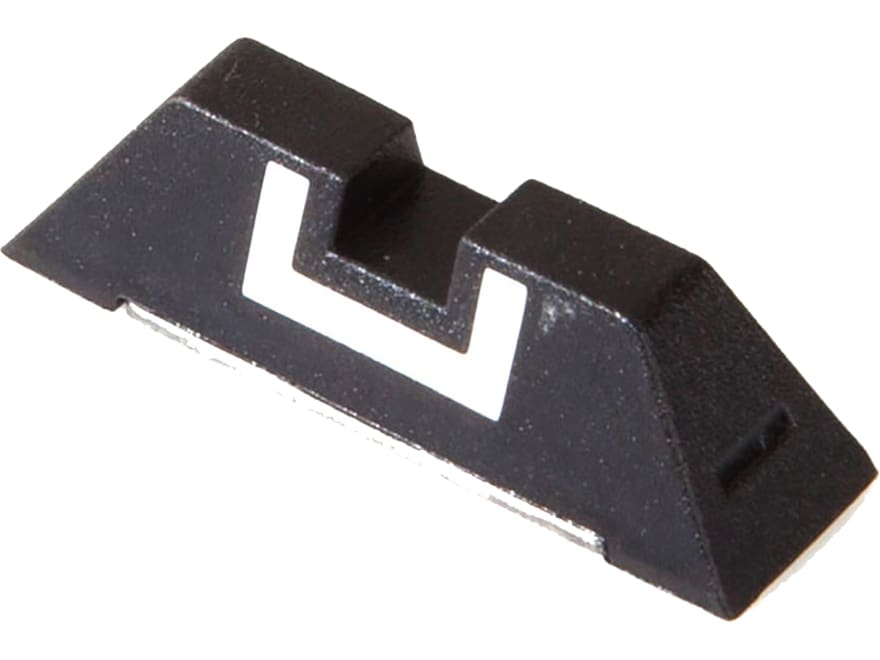 Glock Factory Square Rear Sight Slim 6.9mm .271 Height Polymer Black