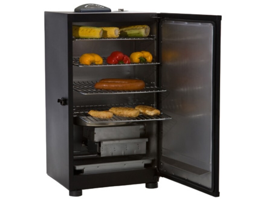 Masterbuilt 30 4-Tray Digital Electric Smoker Steel Black