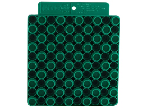 RCBS Universal Reloading Tray 50-Round Plastic Green