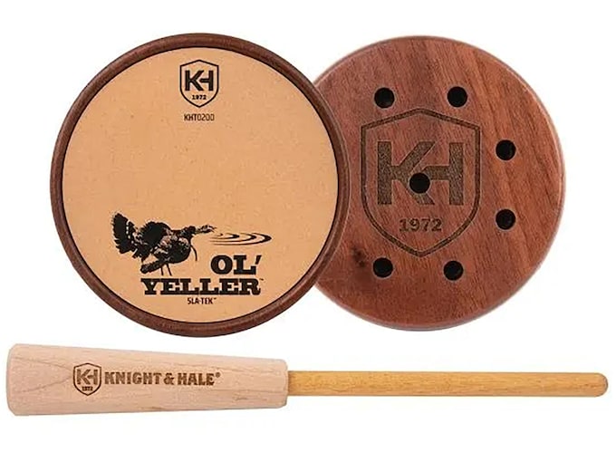 Knight & Hale Ol’ Yeller SLA-TEK Surface Turkey Pot Call | USA Gun Store