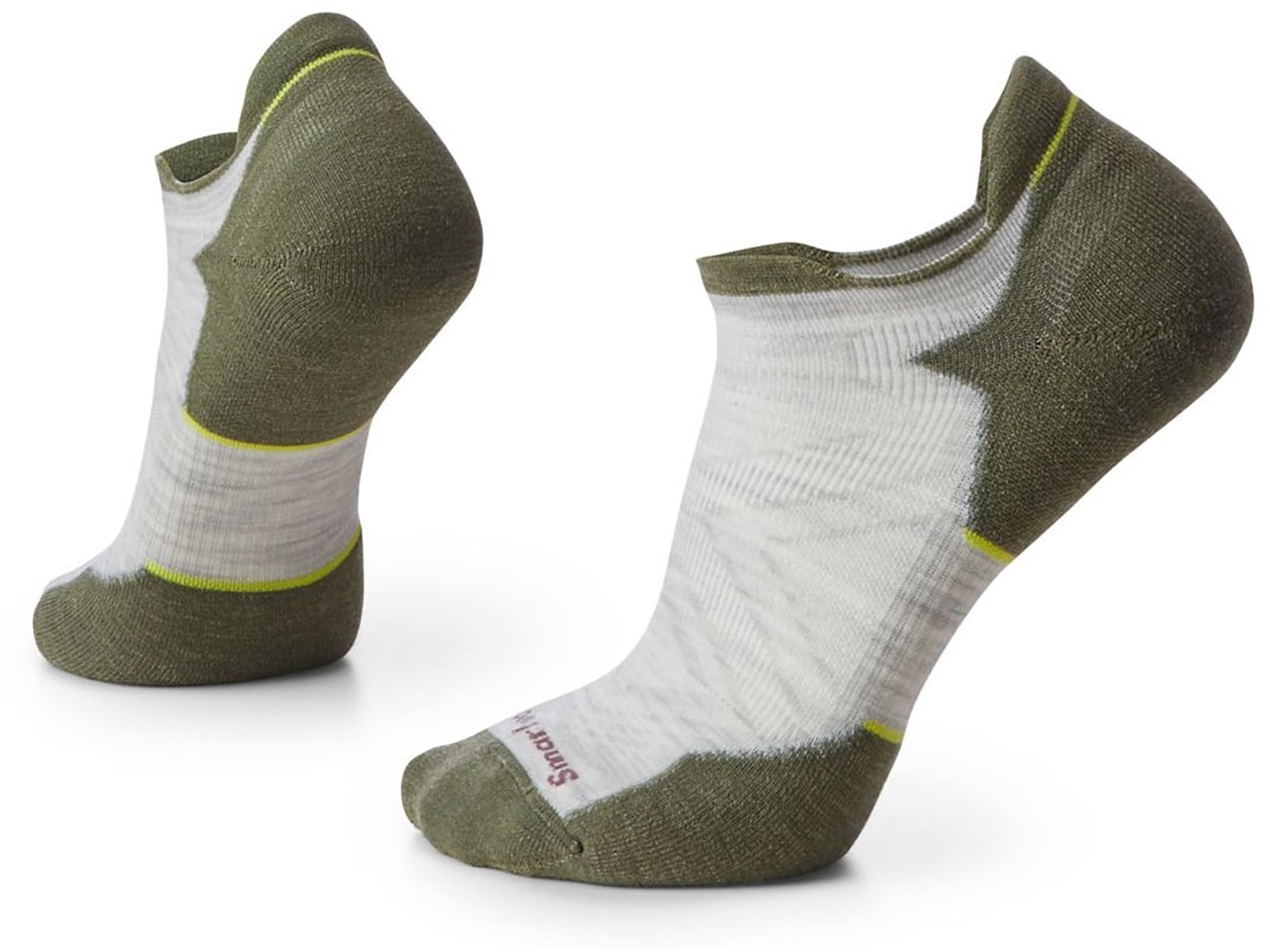 Smartwool Men's Run Targeted Cushion Low Ankle Socks Medium Gray 2XL
