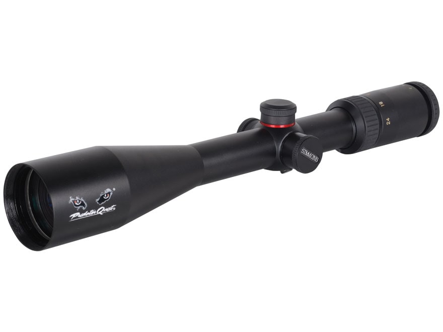 Simmons Predator Quest Rifle Scope 30mm Tube 624x 50mm Side Focus