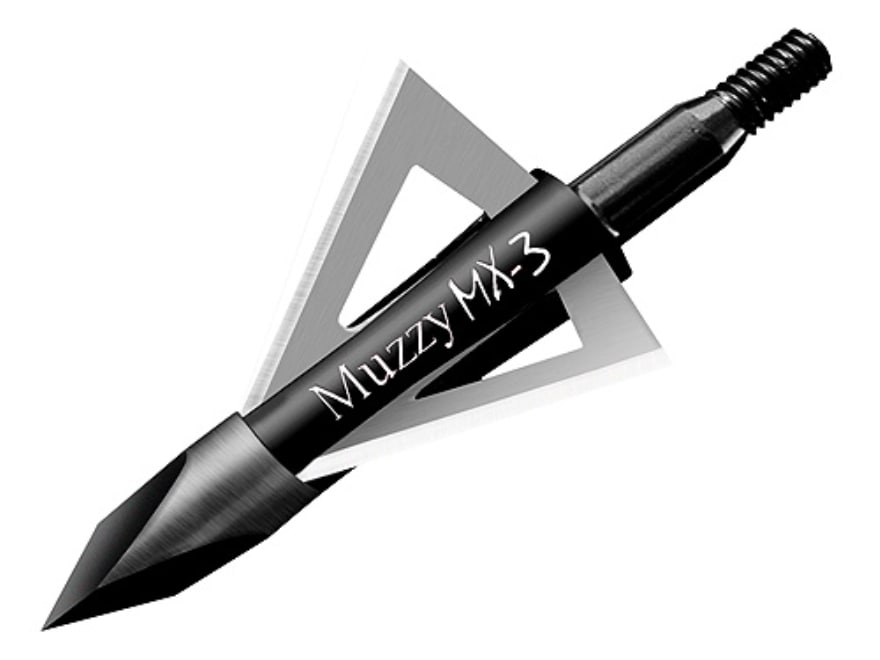 Muzzy Mx 3 100 Grain Fixed Blade Broadhead 8862