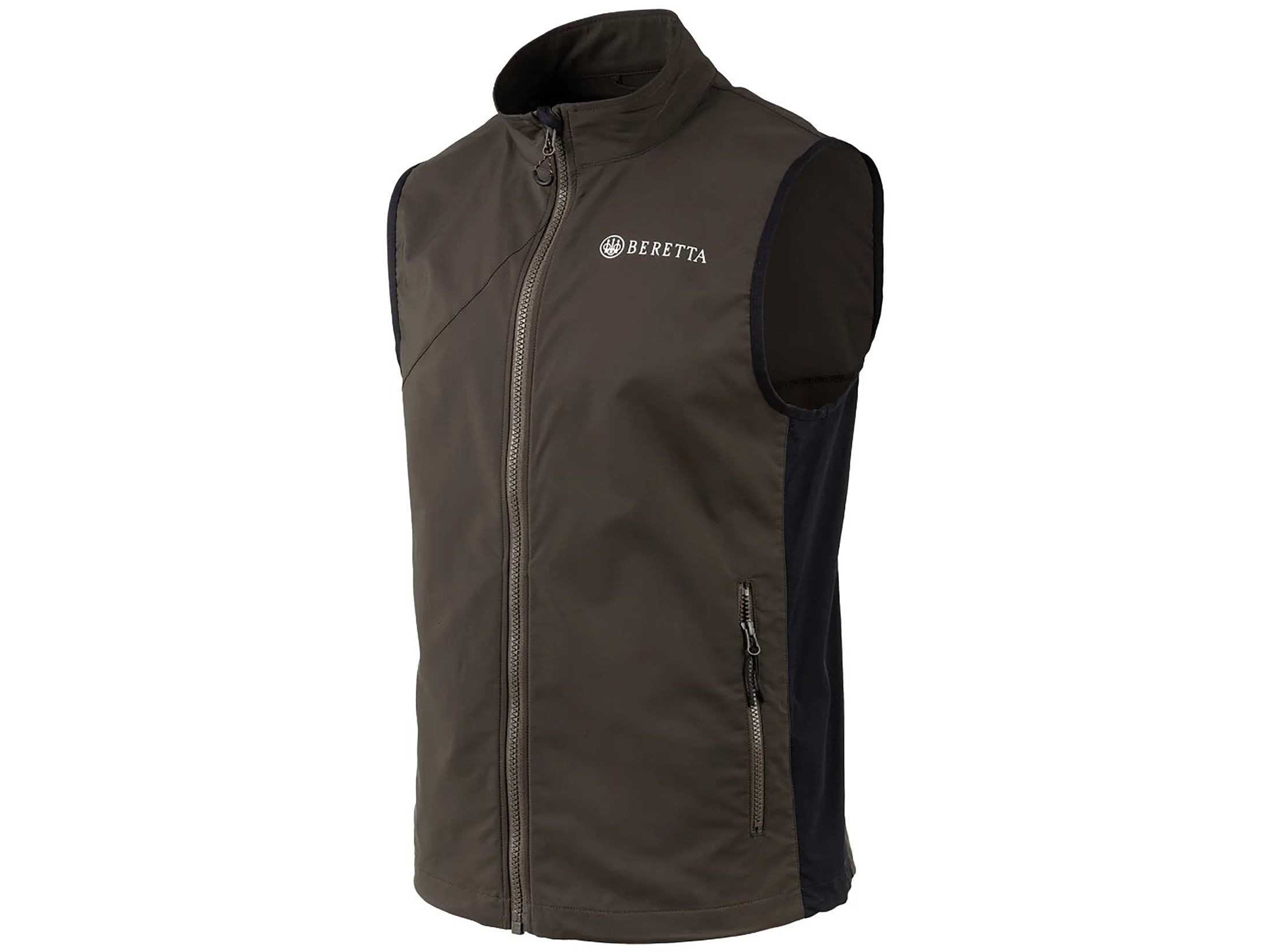 Beretta Men's Butte Softshell Vest Brown Bark/Moss XL