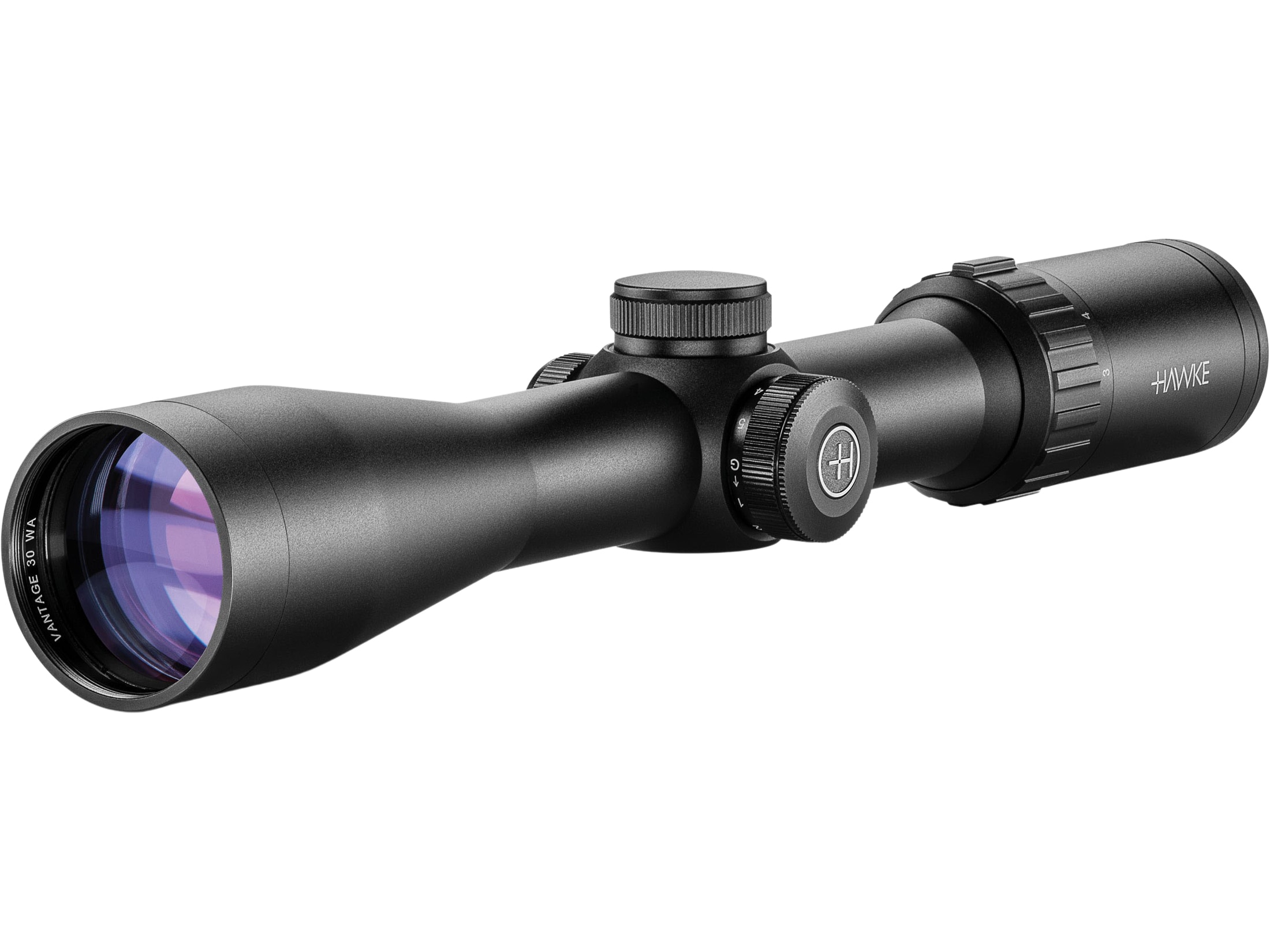 Hawke Endurance 30 WA 2-12x50 Riflescope, LR2 FD Reticle, 1/4 MOA, 30mm Tube