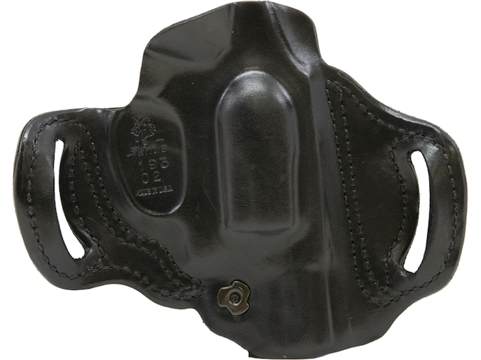 DeSantis Gunhide Roscoe Cross Draw OWB Holster Right Hand S&W J Frame 2" Leather Black