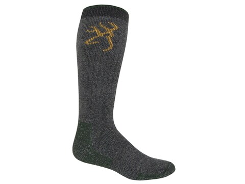 Browning Men's Marl Merino Heavyweight Socks Merino Wool Blend Olive