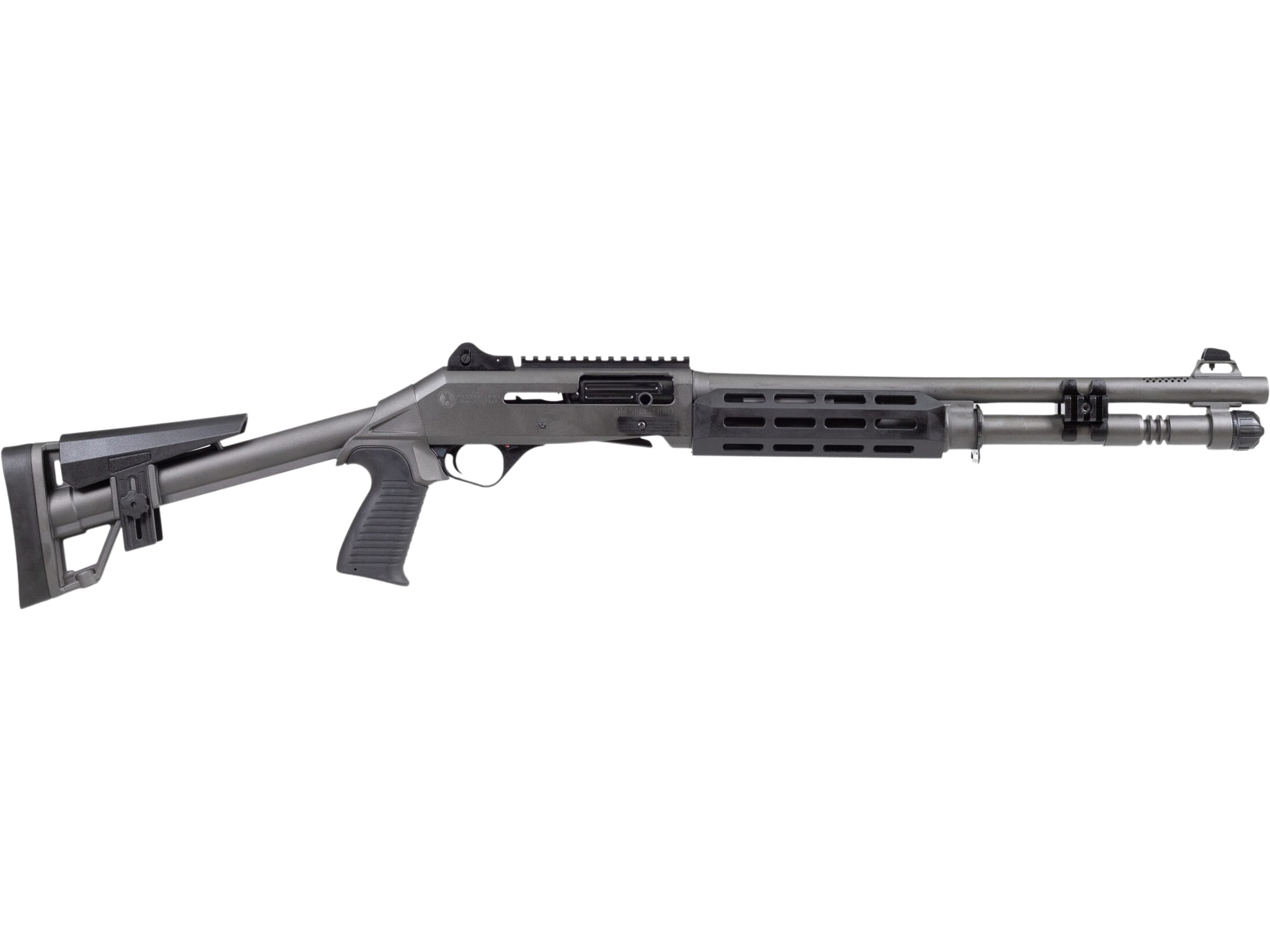 Panzer Arms M4 Speed Pro 12 Ga Semi Automatic Shotgun 18.5 Barrel