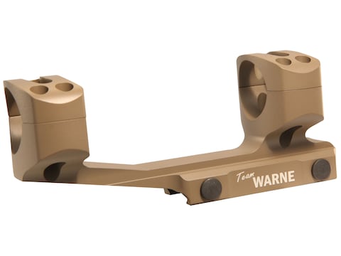 Warne 1-Piece Gen 2 Extended SKEL MSR Scope Mount Picatinny-Style with Rings
