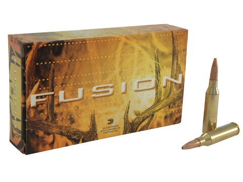 Federal Fusion Ammunition 260 Remington 120 Grain Bonded Spitzer Boat Tail Box of 20