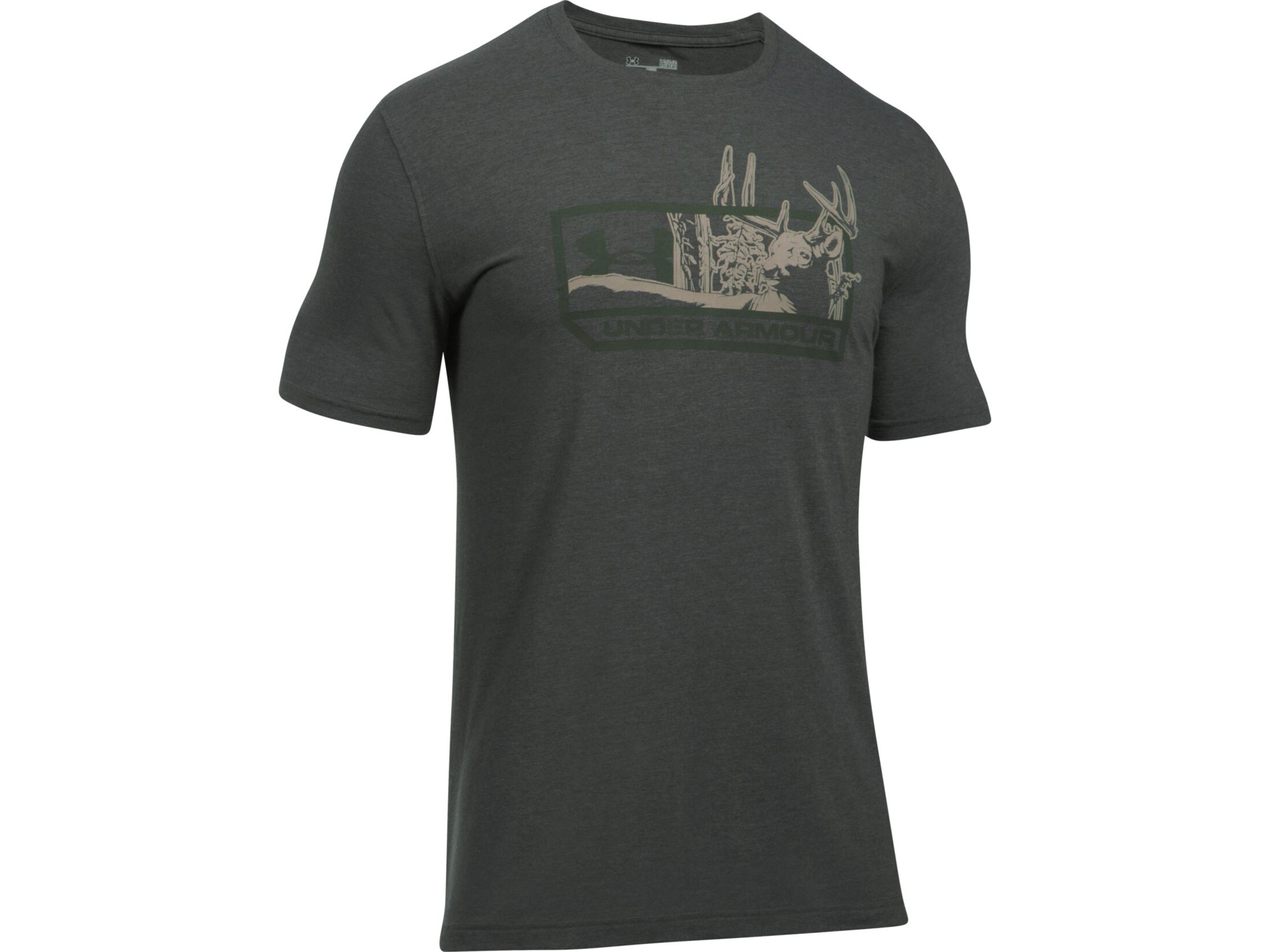 Under Armour Men's UA Whitetail T-Shirt Short Sleeve Charged Cotton