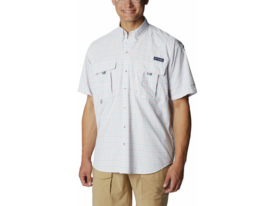 Columbia Camisa Estándar De Manga Corta Super Bahama Para