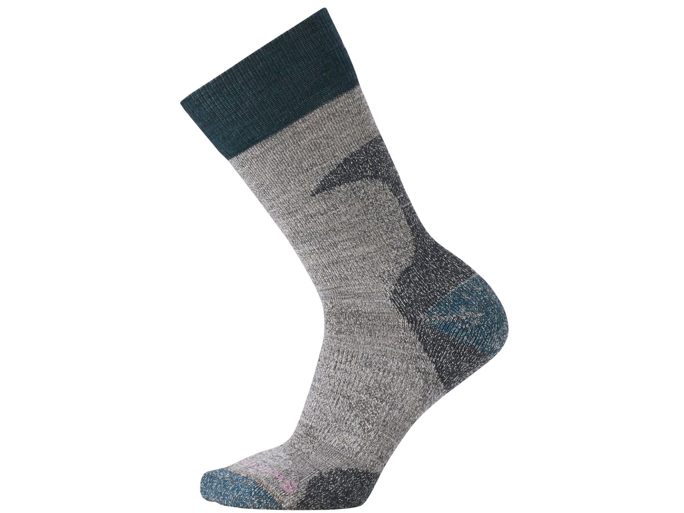 Smartwool Women's PhD Hunt Light Crew Socks Merino Wool/Nylon Taupe