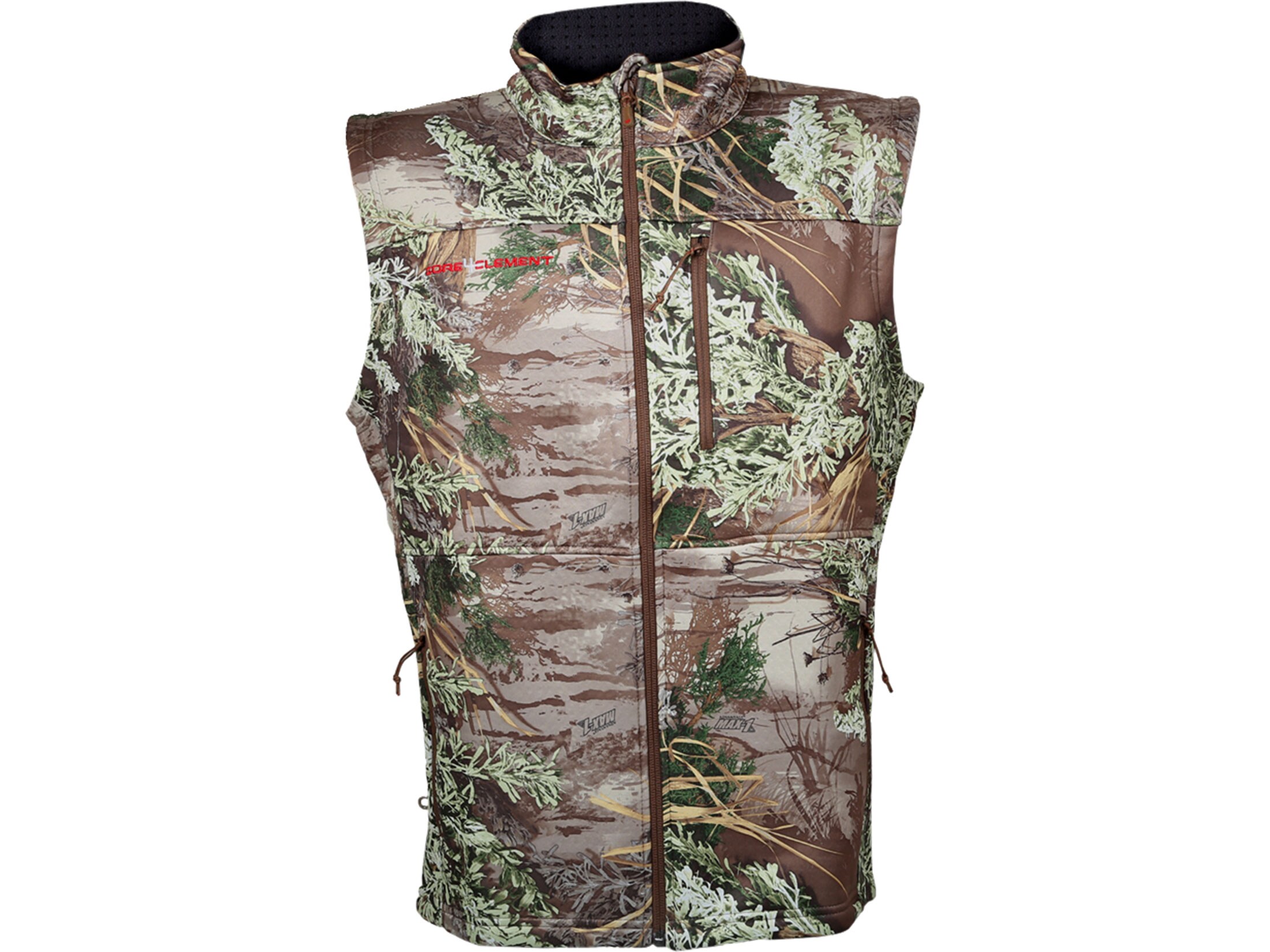 Core4Element Men's Selway Midweight Vest Polyester Realtree Max-1 Camo