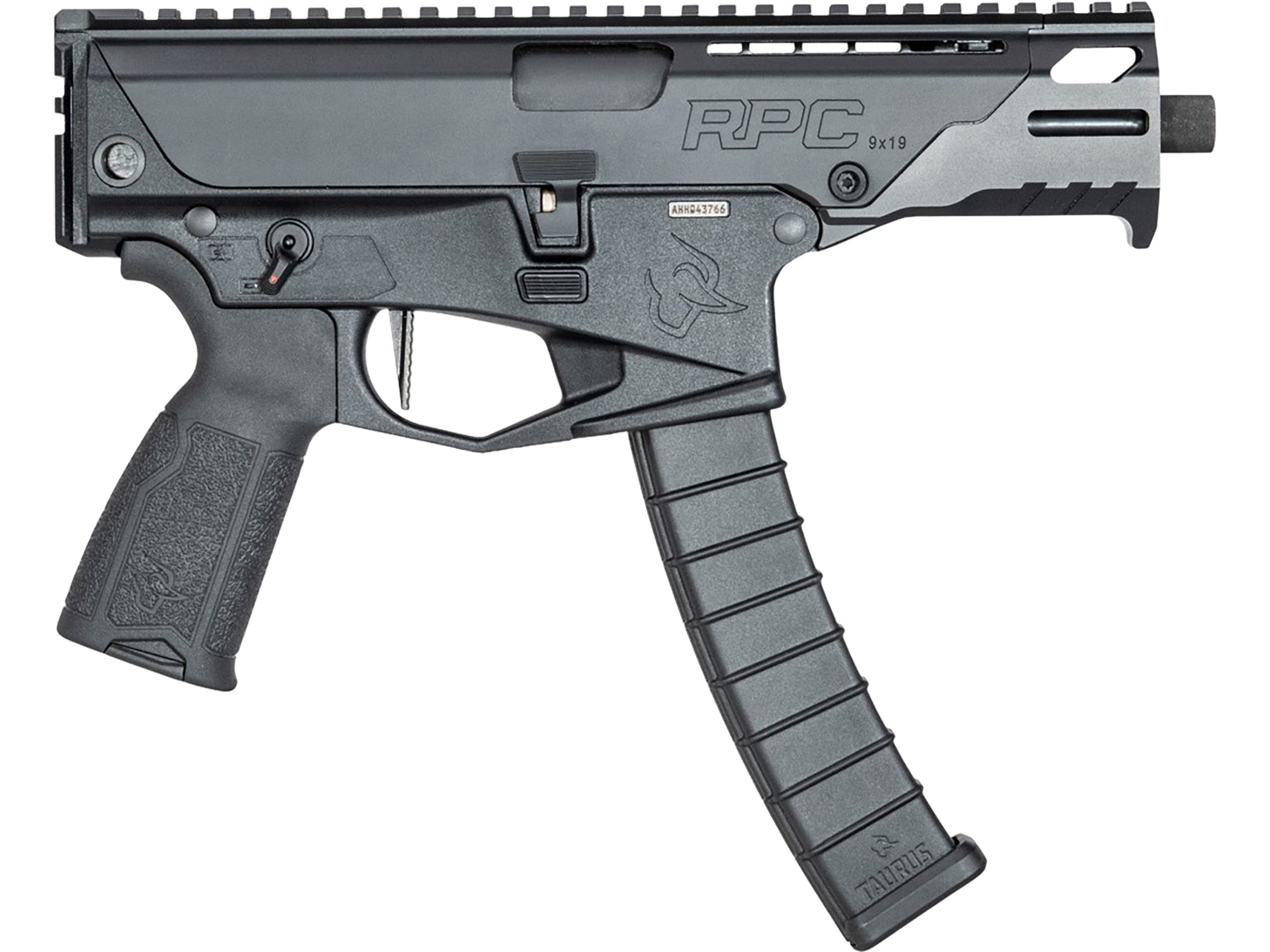 Taurus RPC 9mm Luger Pistol 4.5 Threaded Barrel 32+1 Round Black