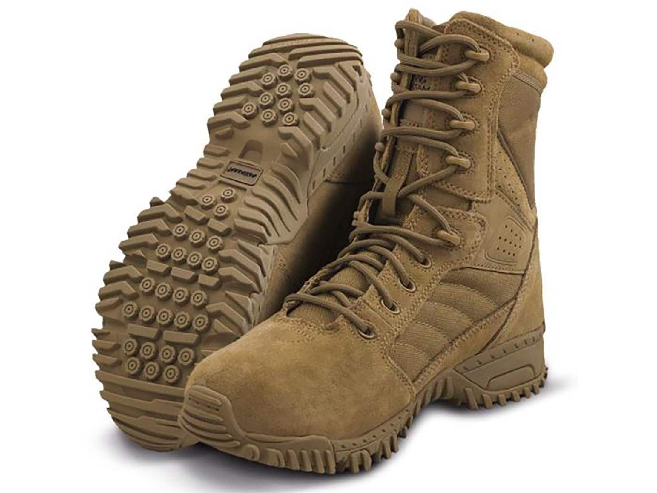 Altama Foxhound SR 8 Tactical Boots Leather/Cordura Coyote Men's 11 D