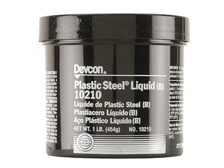 Devcon Plastic Steel Glass Bedding Compound Liquid 1 lb