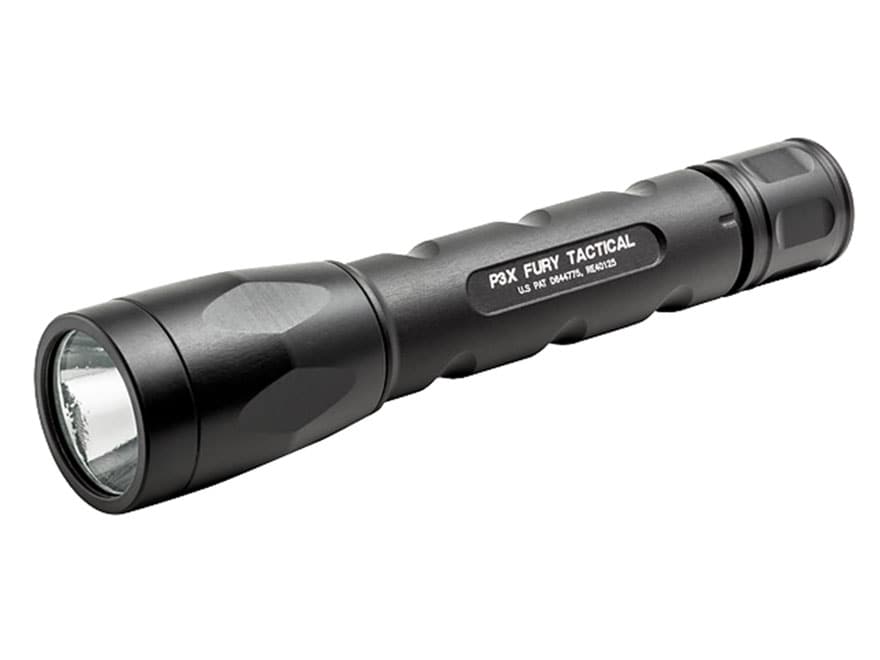 Surefire P3X Fury Tactical Flashlight LED 3 CR123A Batteries Aluminum