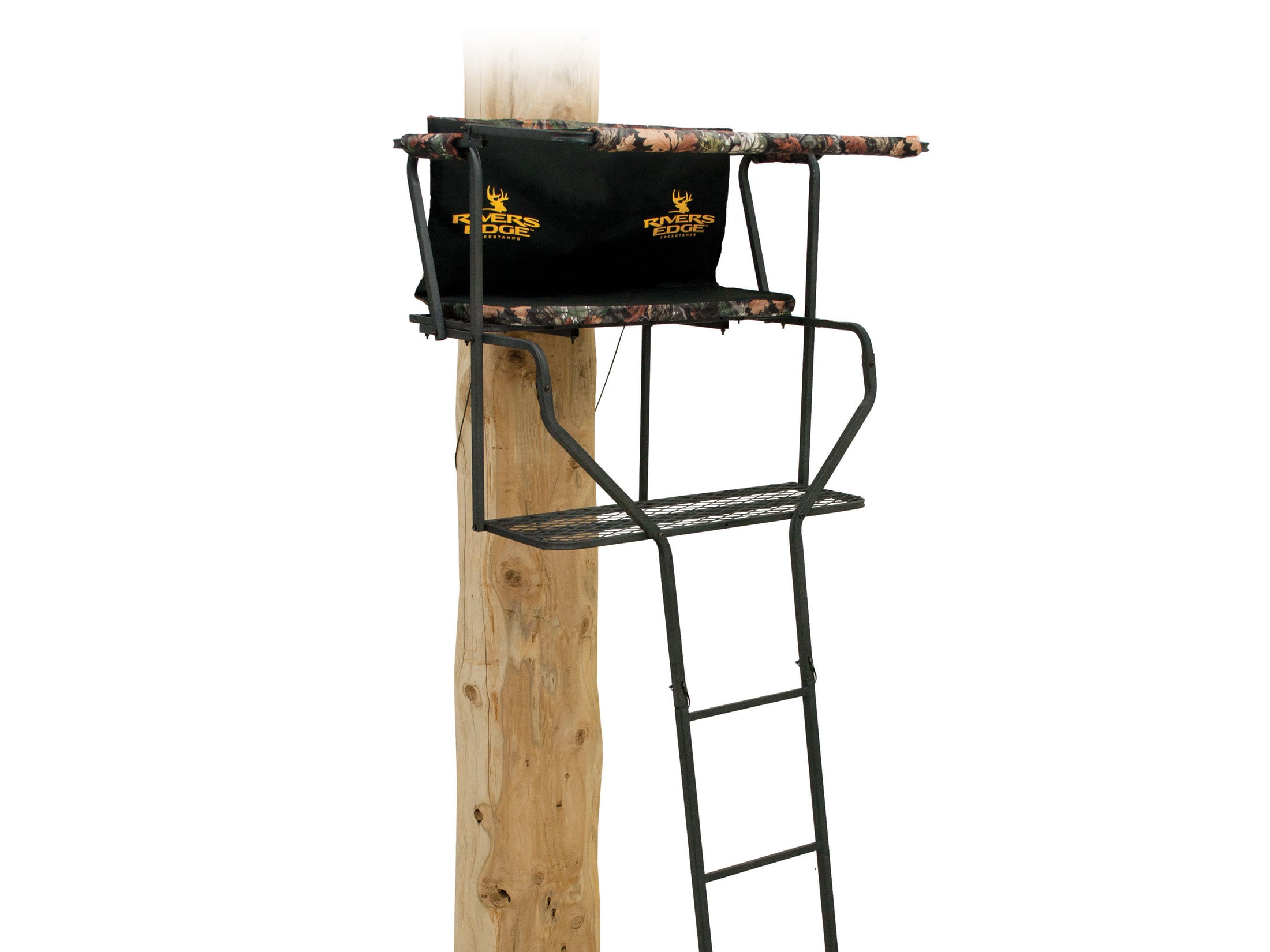 Rivers Edge Standard Double Ladder Treestand Steel