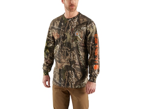 Carhartt Men's Workwear Graphic Camo Long Sleeve T-Shirt Cotton