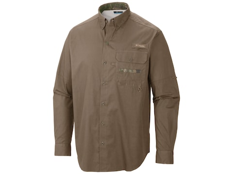 Columbia Men's PHG Sharptail Button-Up Long Sleeve Shirt Cotton
