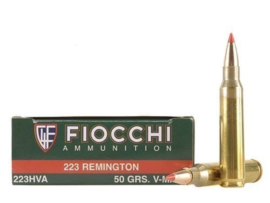 Fiocchi Extrema Ammo 223 Remington 50 Grain Hornady V Max Box Of 20