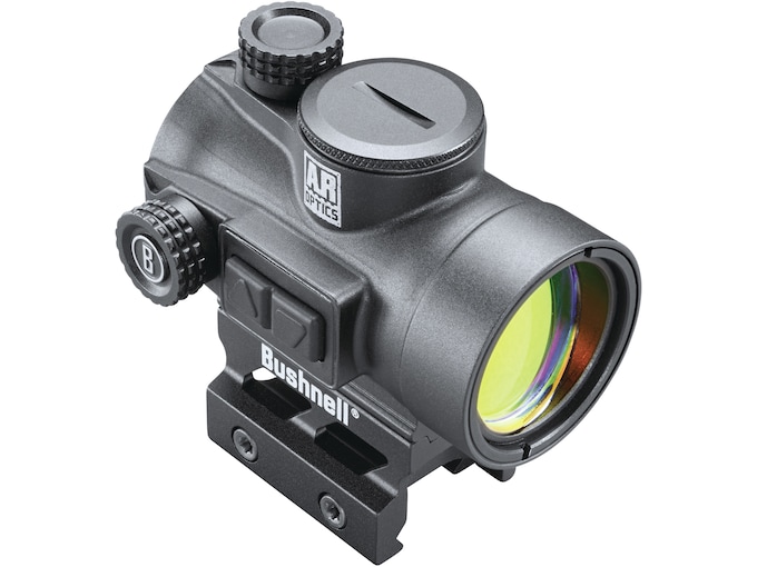 Bushnell AR Optics TRS-26 Red Dot Sight 1x 26mm 3 MOA Dot with Integral Hi-Rise Weaver-Style Mount Matte Black