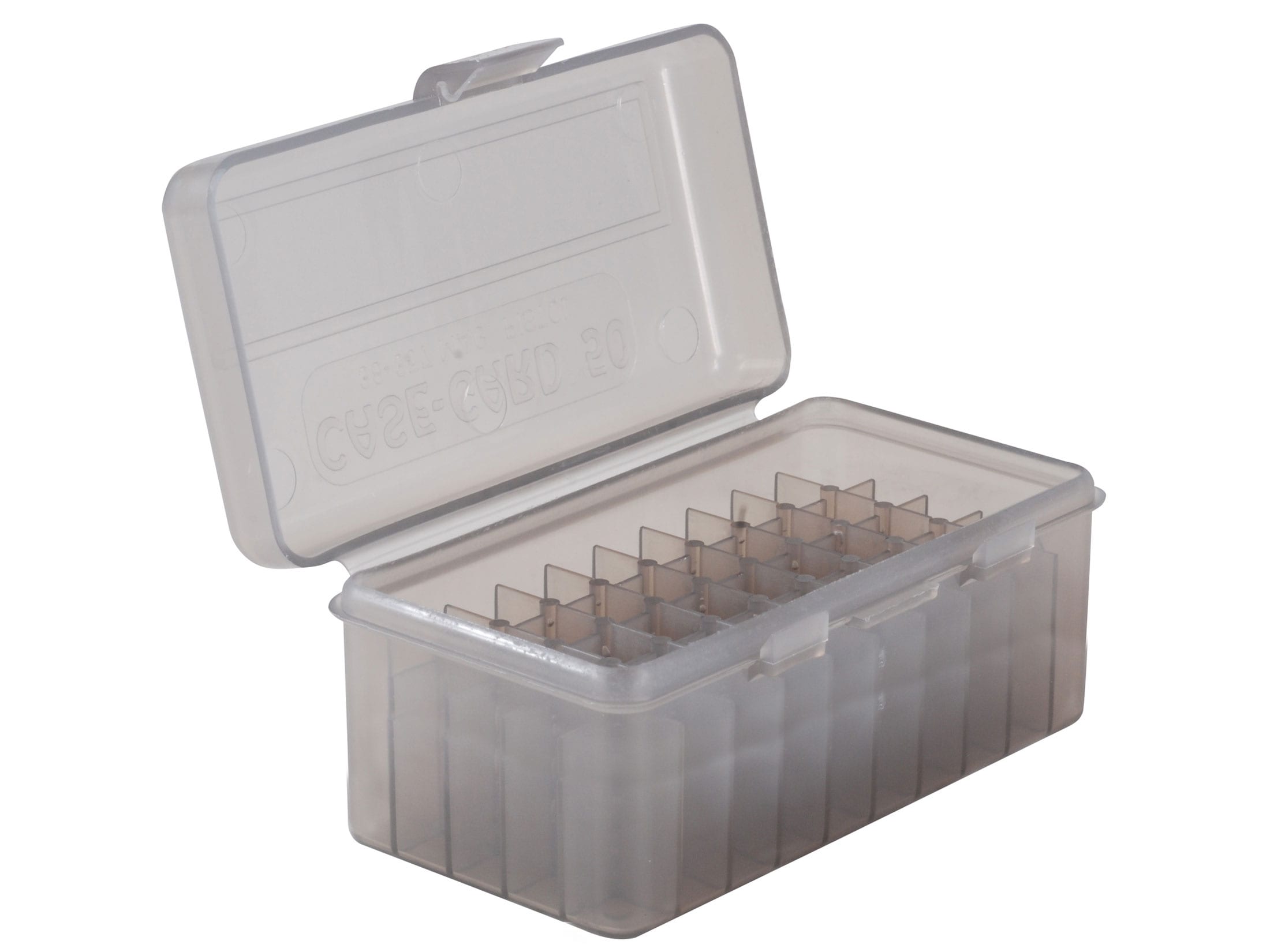 CLEAR/BLACK 100 Round 223/556/300BLK  FREE S/H BERRY'S PLASTIC AMMO BOX 