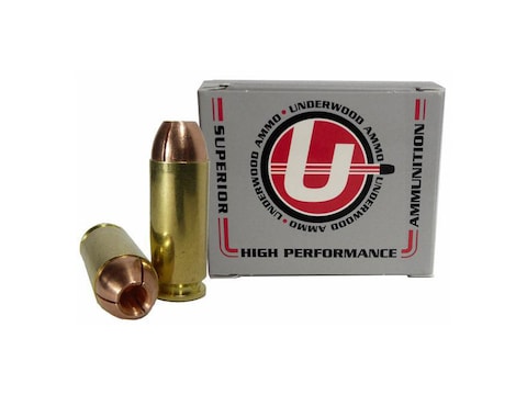 Underwood Ammunition 10mm Auto 140 Grain Lehigh Controlled Fracturing Hollow Point Lead...